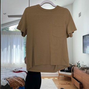 Madewell Mustard Pocket Tee